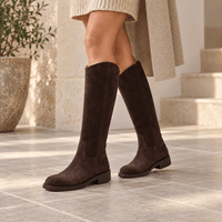 Women's Brown Suede Boots