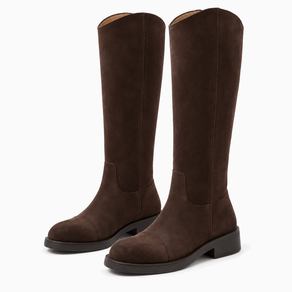 Women's Brown Suede Boots