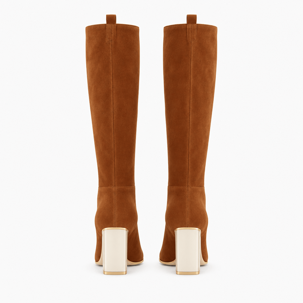 Women's Brown Suede Boots