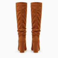 Women's Camel Suede Boots