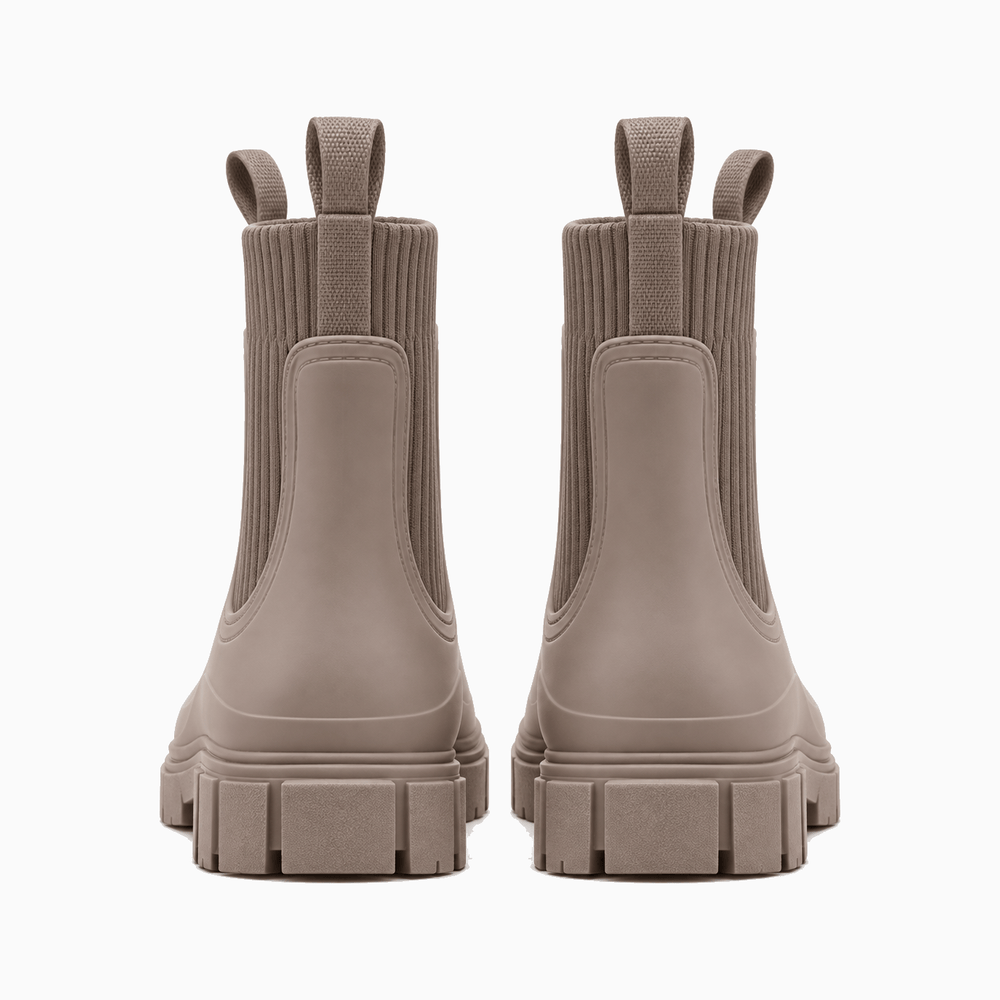 Women's Chic Rubber Ankle Boots