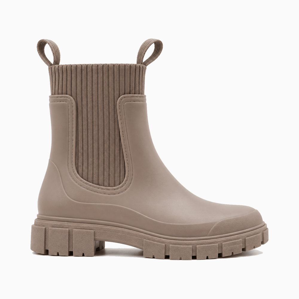 Women's Chic Rubber Ankle Boots