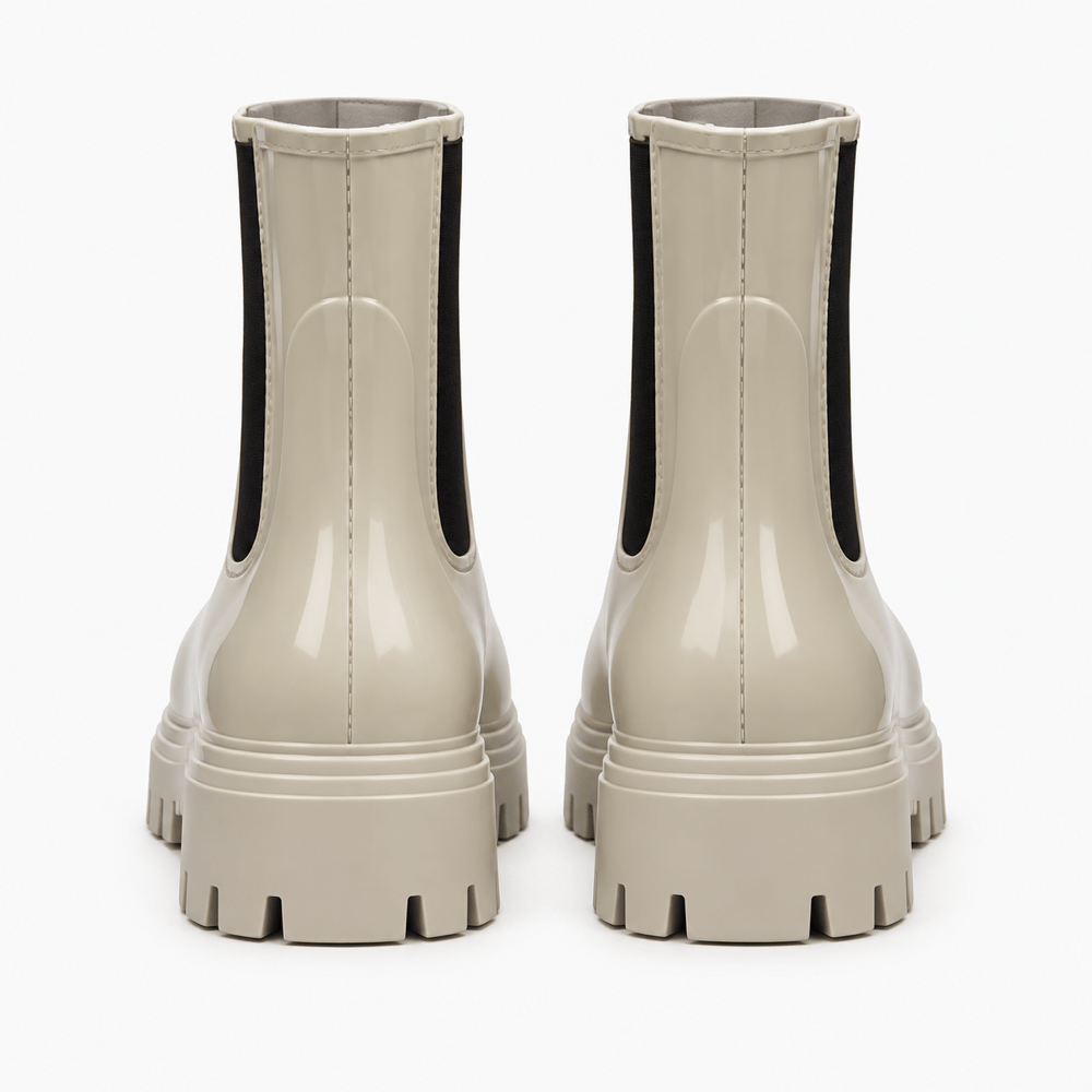 Women's Chic Rubber Rain Ankle Boots