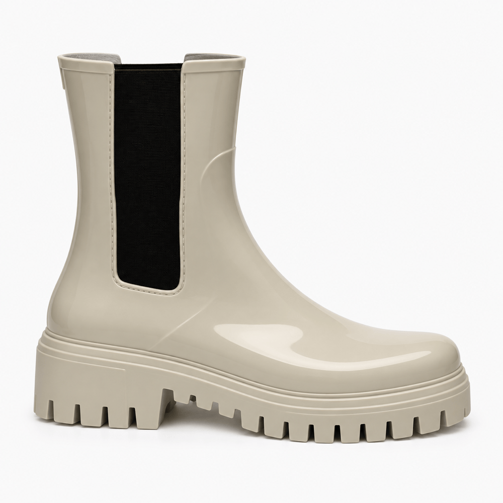 Women's Chic Rubber Rain Ankle Boots