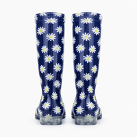 Women's Colourful Rubber Rain Boots