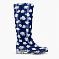 Women's Colourful Rubber Rain Boots
