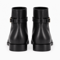 Women's Flat Leather Boots