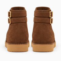 Women's Flat Suede Ankle Boots