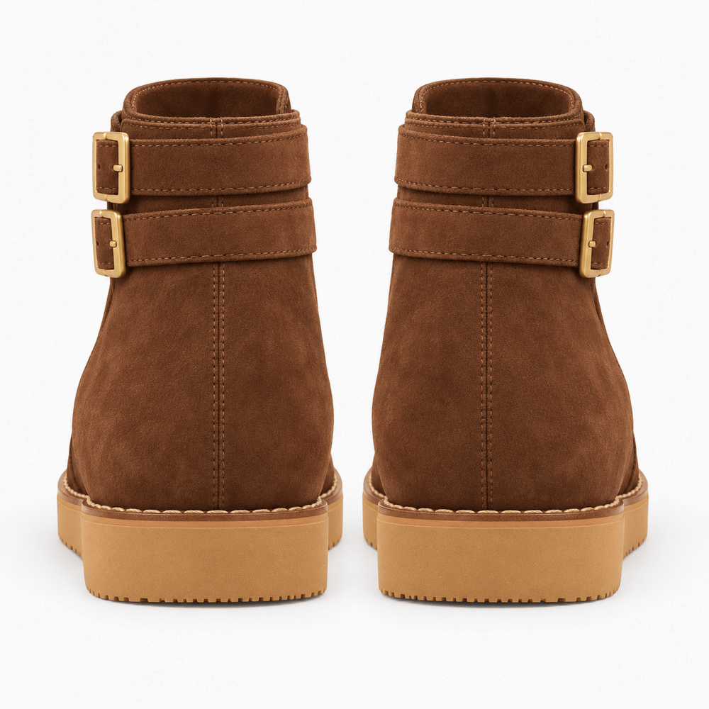 Women's Flat Suede Ankle Boots