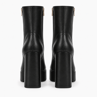 Women's Leather Heeled Boots