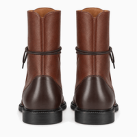 Women's Leather Lace-Up Boots