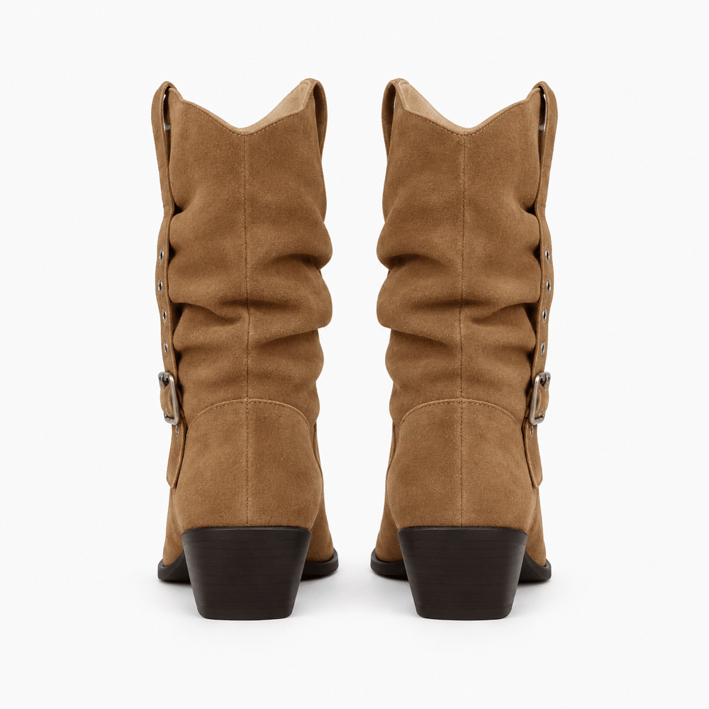 Women's Leather Western Boots