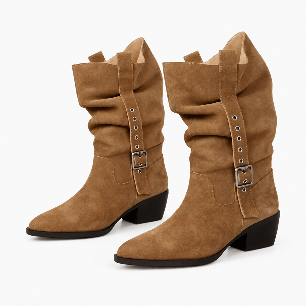 Women's Leather Western Boots