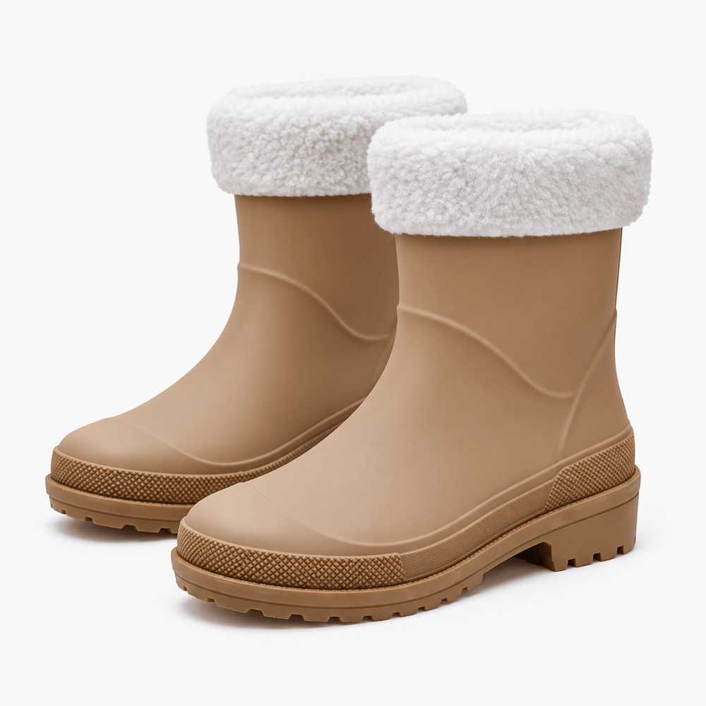 Women's Lined Rubber Rain Boots