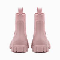 Women's Pink Rubber Boots