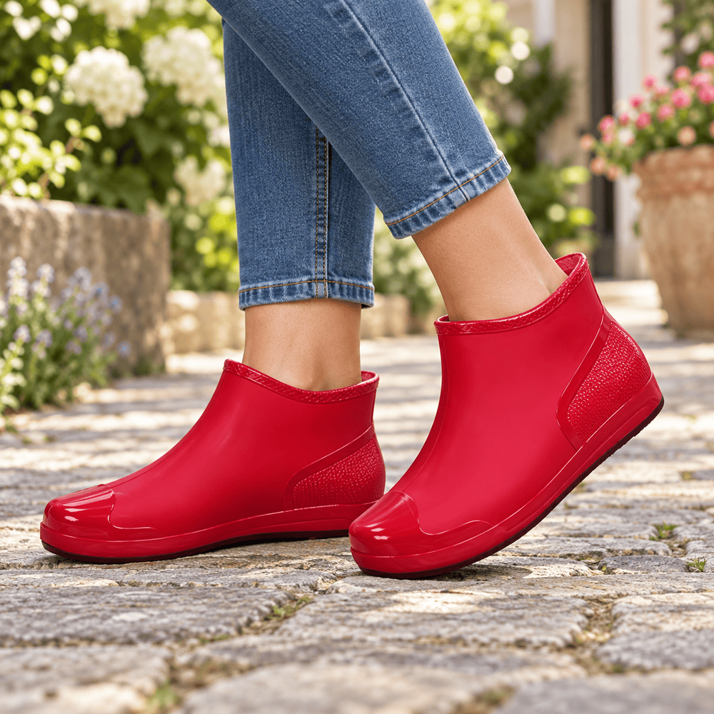 Women's Rubber Garden Ankle Boots