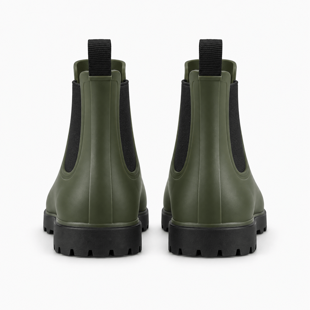 Women's Rubber Rain Ankle Boots