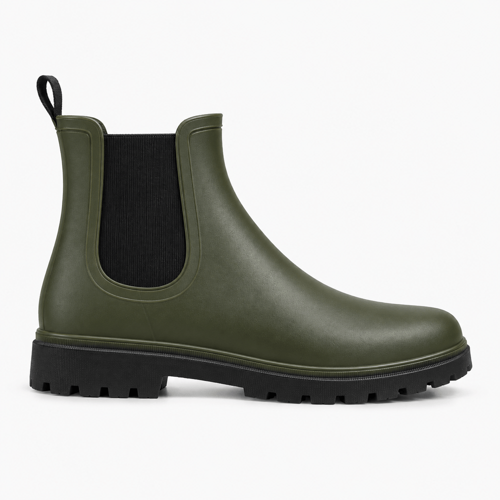 Women's Rubber Rain Ankle Boots