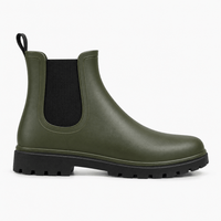 Women's Rubber Rain Ankle Boots
