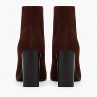 Women's Suede Heeled Boots