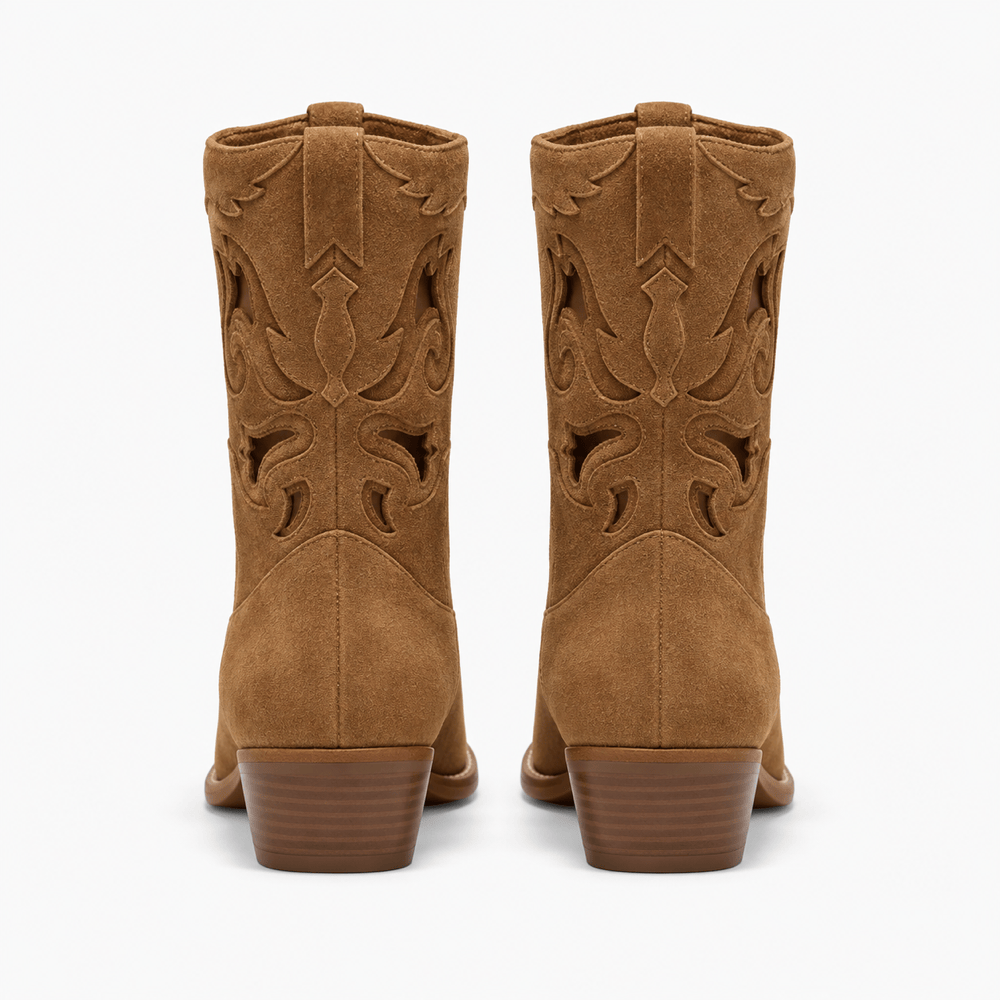Women's Suede Western Boots