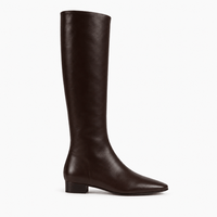 Women's Tall Black Leather Boots