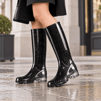 Women's Tall Rubber Rain Boots