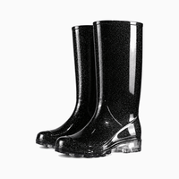 Women's Tall Rubber Rain Boots